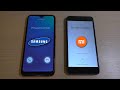 SAMSUNG Galaxy vs XIAOMI Redmi Go Incoming Call