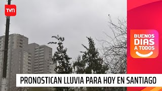 Se pronostica lluvia para hoy en Santiago y bajas temperaturas los próximos días | BDAT