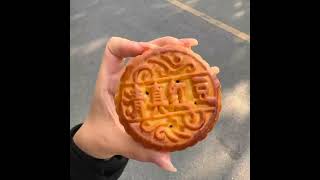 Mooncakes are traditional Chinese pastries that are usually eaten during the Mid-Autumn Festival.