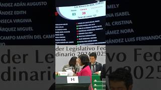 Senado aprueba el listado de aspirantes a la elección de personas juzgadoras