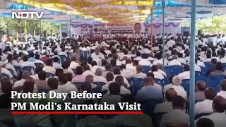 Big Protest Against Karnataka Government: Contractors Allege Harassment