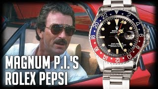 Rolex GMT Master 1675  | Magnum P.I. | Cool Watches in Television