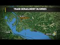 train derailment injuries multiple people in wisconsin