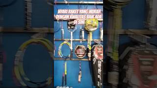 Raket murah berkualitas #shortvideo #shorts #badminton