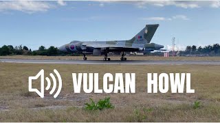 (4K) Avro Vulcan High Power Taxi - AMAZING HOWL SOUND