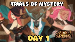 AFK ARENA - TRIALS OF MYSTERY - DAY 1