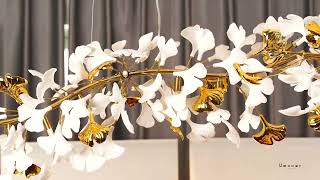 Gingko Chandelier