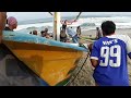 perahu nelayan pantai rancecet menuju pantai pulau deli banten ⛵ vlog