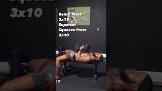 Upper Body Chest Workout | #shorts