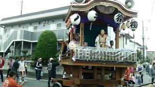 ２０１２年７月２２日　土浦祇園祭り　桜町四丁目の山車