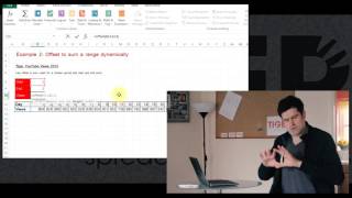 Excel Offset Function Tutorial 3/4