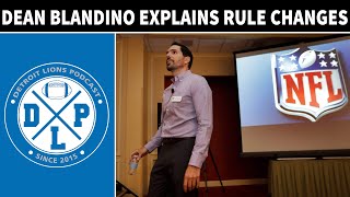 Dean Blandino Describes NFL Rule Changes | Detroit Lions Podcast
