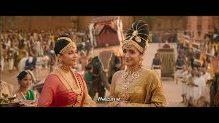Aishwarya Rai and Trisha meeting scene - Ponniyin Selvan 1 | Hindi | Nandini and Kundavai