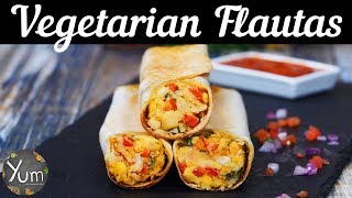 Vegetarian Flautas