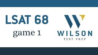 LSAT PrepTest 68 Logic Game 1 (December 2012) Realtor prospective buyer seven houses