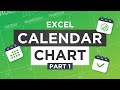 Build a Calendar Chart in Excel: Excel Charts Tutorial