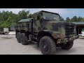 2000 oshkosh mk23 mtvr 7 ton 6x6 cargo truck