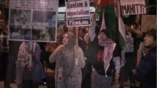 A lone Rabbi takes-on anti-Israel protesters at Israeli Consulate in L.A. almost singlehandedly