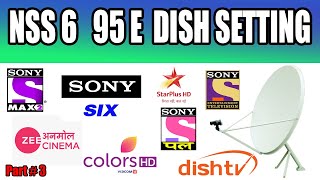 Nss6 95e dish setting on 2 feet in Pakistan/India in (2020) | Part 3