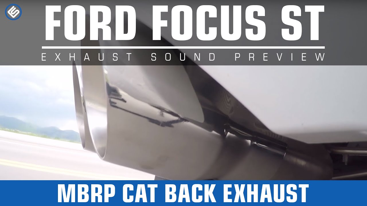 MBRP Catback Exhaust - 2013+ Ford Focus ST Exhaust Video - YouTube