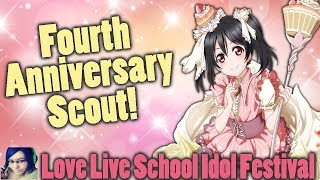 Love Live School Idol Festival 4th Anniversary Scout #LLSIF