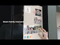 Stay connected with the Family Hub™: Bespoke French Door Refrigerator | Samsung