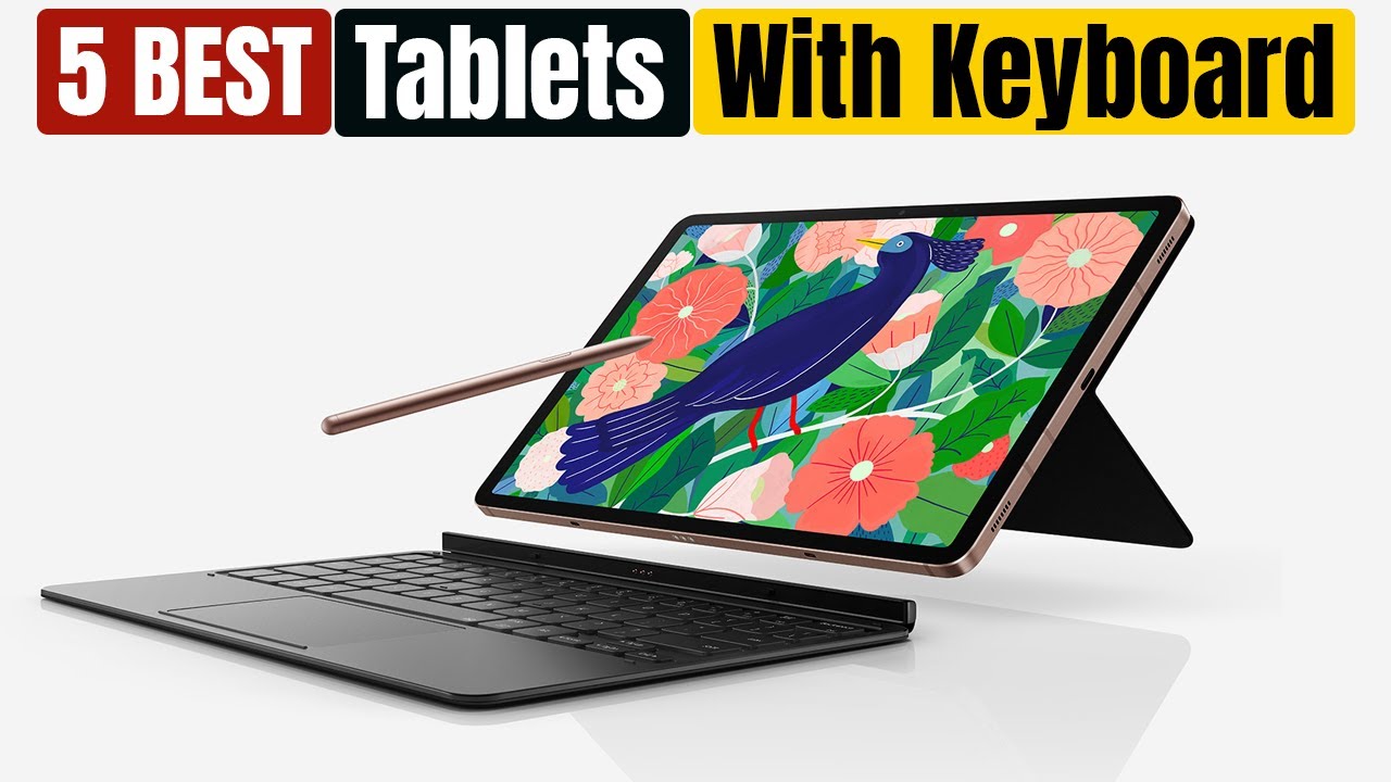 Best Tablets With Keyboards Of 2024 [Updated] - YouTube