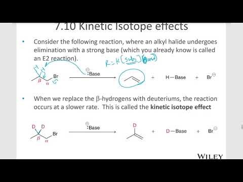 How do isotopes affect chemical reactions?