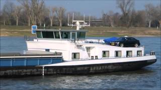 Binnenschiff Kantara auf dem Rhein