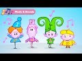 Learn Musical Instruments for Kids with The Notekins | Early Learning Videos with Music for Babies