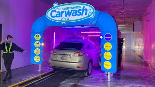 Gate Express Car Wash Plantation Island (4k Outside View)