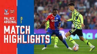 Match Highlights: Crystal Palace 0-1 Arsenal