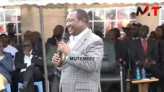 Gachagua Beaten and Chased like a Burukenge in Limuru Burial!!