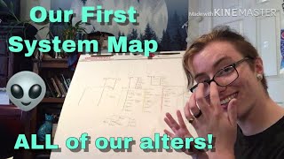 Mapping My Alters | How Our System is Structured | 143 Alters!!