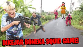 GAWAT!!! BOCIL DIKEJAR PASUKAN BONEKA SQUID GAME NGELUARIN LASER KENA YUTA!!!