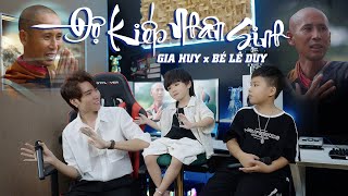 Bé Lê Duy x Gia Huy | ĐỘ KIẾP NHÂN SINH | 3 Bố con gửi tặng các cô chú yêu quý thầy Thích Minh Tuệ