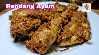 Rendang Ayam, Bentuknya Biasa, Rasanya Luar Biasa. Terdebest.