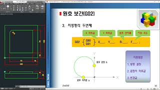 07 Manual program 강좌 원호가공 프로그래밍 #1