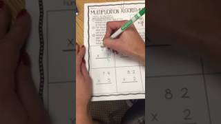 Multiplication Algorithm Homework Help