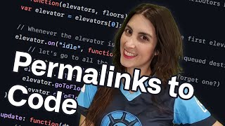 View raw markdown files and permalink to code snippets