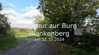 Radtour zur Burg Blankenberg