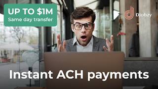 Accept ACH Payments Instantly