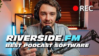 Riverside.fm - Remote Podcasting in 4K! New AI Editing Tools!