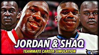 What If Michael Jordan & SHAQ Were On The SAME TEAM? | Career Simulation on NBA 2K21 Next Gen