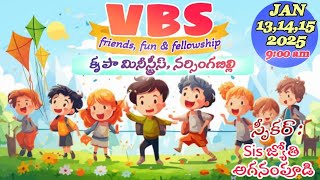 VBS 1st day 1st session, #pastor Krupa Rao official