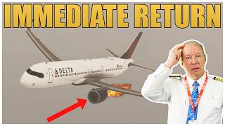Delta A321neo Compressor Stall After Takeoff | Captain Steeeve Reacts