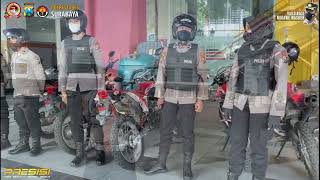 Pamor Keris Presisi Polrestabes Surabaya