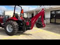 2024 mahindra 1626 w backhoe