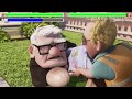 Up (2009) Mailbox Scene with Healthbars | Braden Spainhower