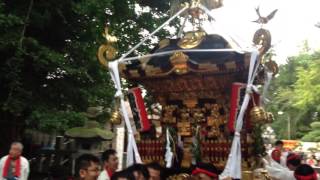 平成28年 茅ヶ崎市 浜之郷 郷社 鶴嶺八幡宮 例大祭 神輿宮入